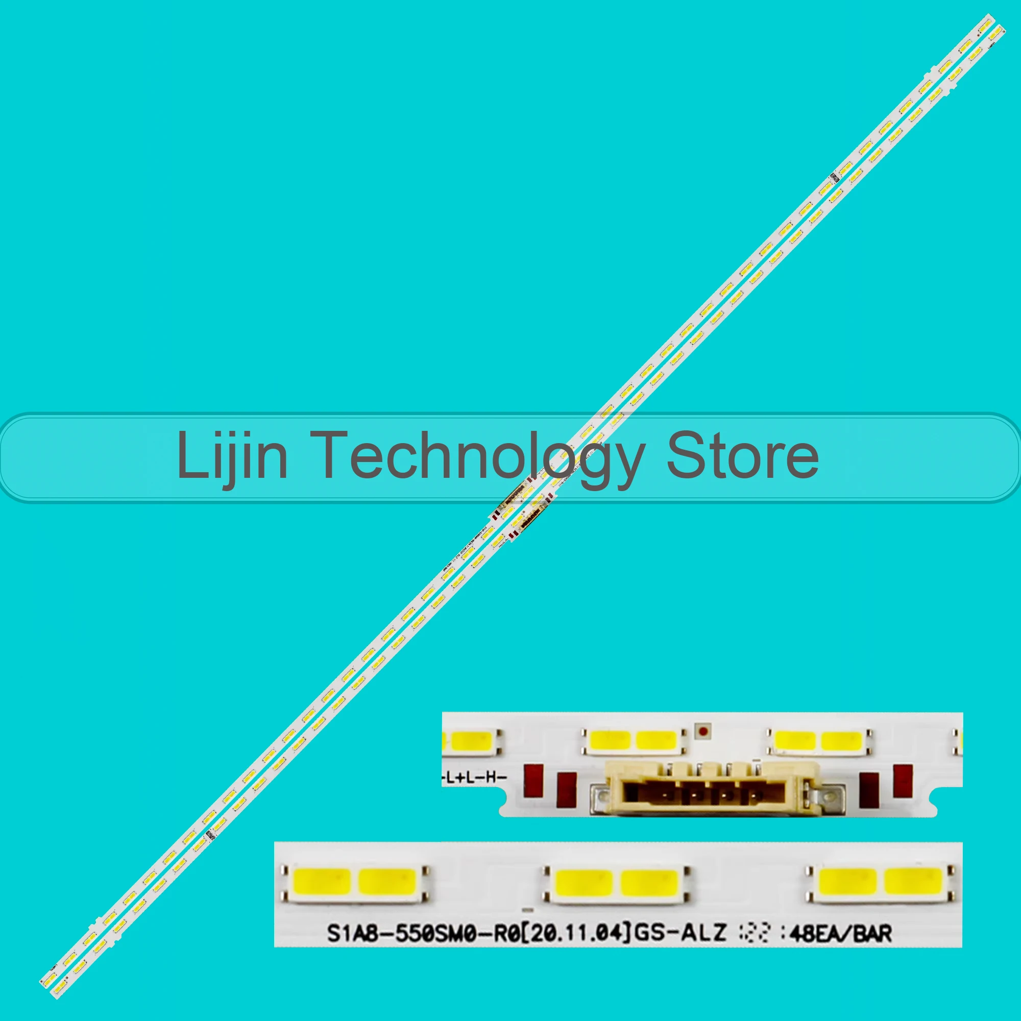 LED strip For 55AU8K UE55AU9000 UA55AU9000 BN96-52595A ES65SV8FPKWA64 UA55AU8000 UN55AU8000G UN55AU8000 UA55AU8080 UA55AU8100