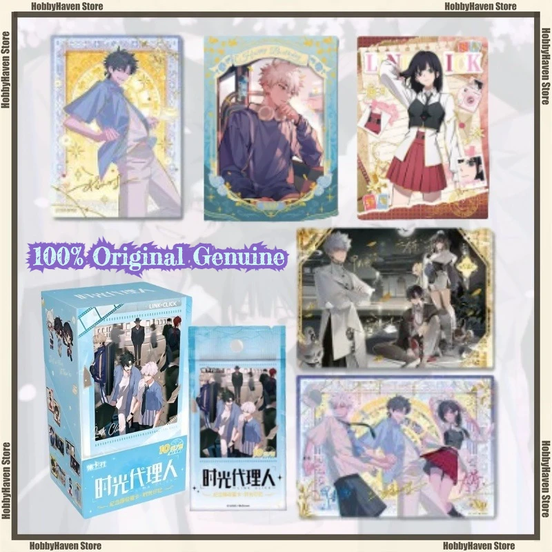 

In Stock Time Agent Animation Commemorative Edition Collection Card Time Imprint Genuine Peripheral Card Collection Gift