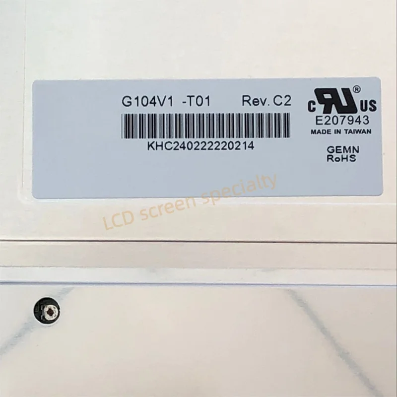 Écran LCD pour G104V1-T01 G104V1-T03 d'origine 10,4 pouces