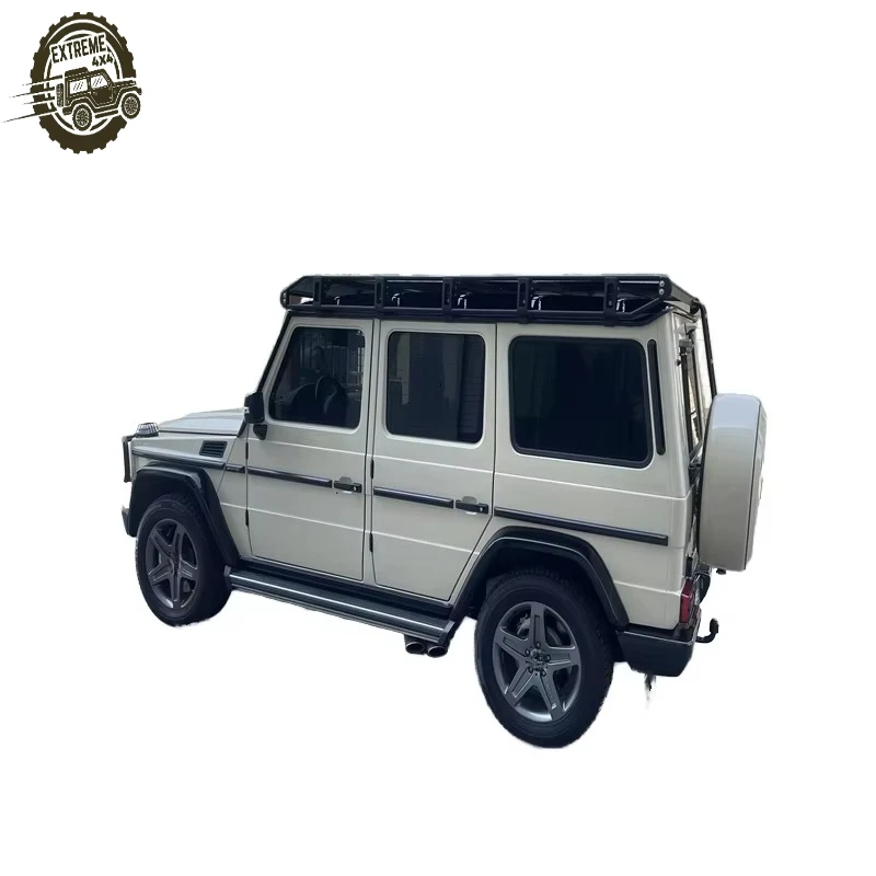 

JIZHENG Direct Sale Roof Basket Aluminum Alloy Roof Mount Luggage Accessories for Mercedes-Benz G500