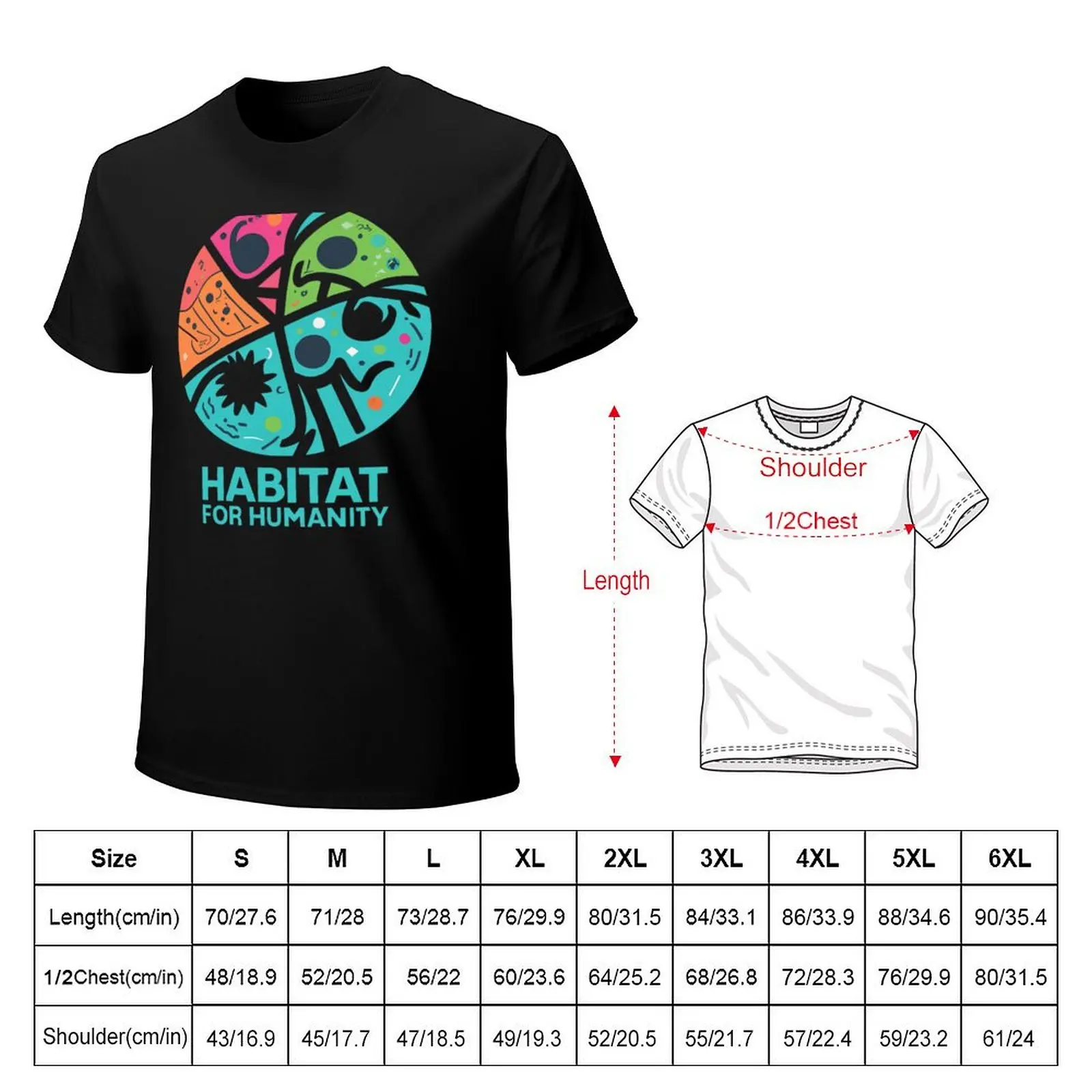 Habitat for humanity, Volunteer's Delight, Retro Humanity Design, motivational gift T-Shirt