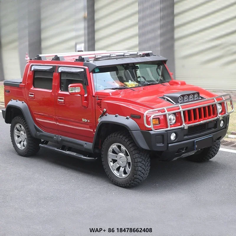 Runde Resin Material for 2003-2008 Hummer H2  Wide Body Kit Wheel Eyebrows Front Wrap Angle Floor Lamp Sun Visor Hot Sales