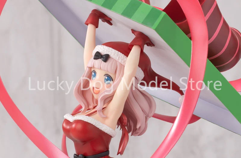 Myethos Original:Kaguya-sama: Liebe ist Krieg? Chika Fujiwara Weihnachtsgeschenk Ver 1/7 PVC Action Figure Anime Modell Spielzeug Puppe Geschenk