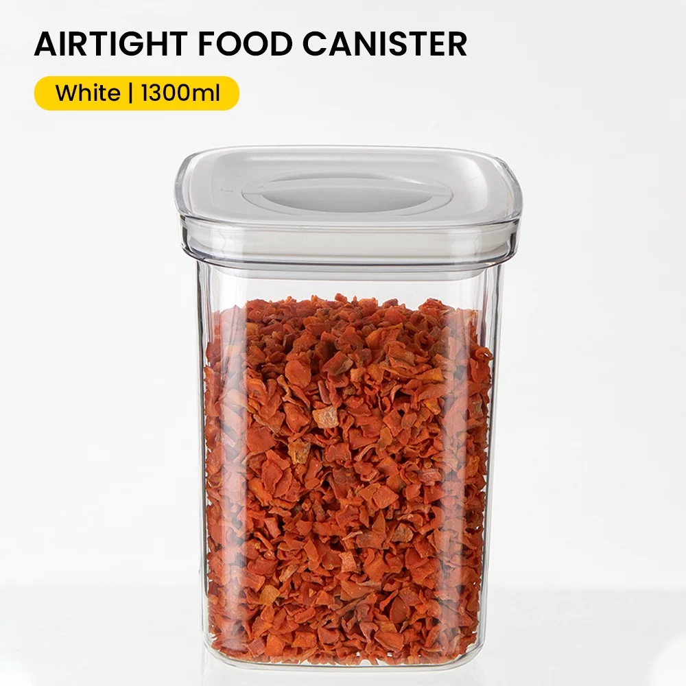 Transparent Food Storage Container Kitchen Refrigerator Multigrain Storage Tank Plastic Keep Fresh Sealed Can Home Kitchen Tools