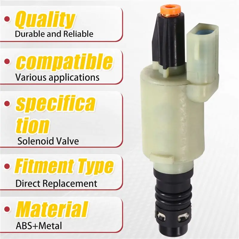 A64P-Front & Rear Intake Solenoid Valve 6L1Z3C199AA 4L1Z5A891AA For Lincoln Navigator 2003-2006 Lincoln Mark VIII 1993-1996