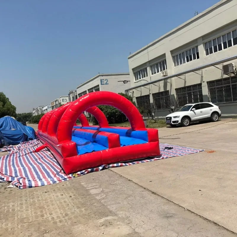 Super Long Slip And Slide With Pool For Water Games