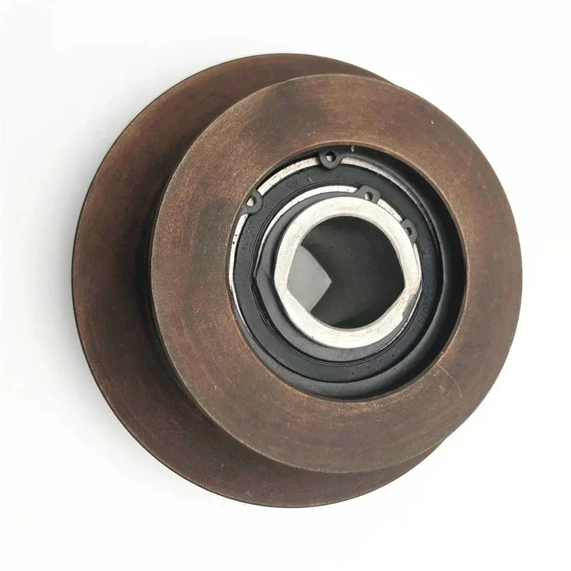 Industrial Construction Centrifugal Clutch Dual Pulley 25.4Mm Bore For 60HP Engine