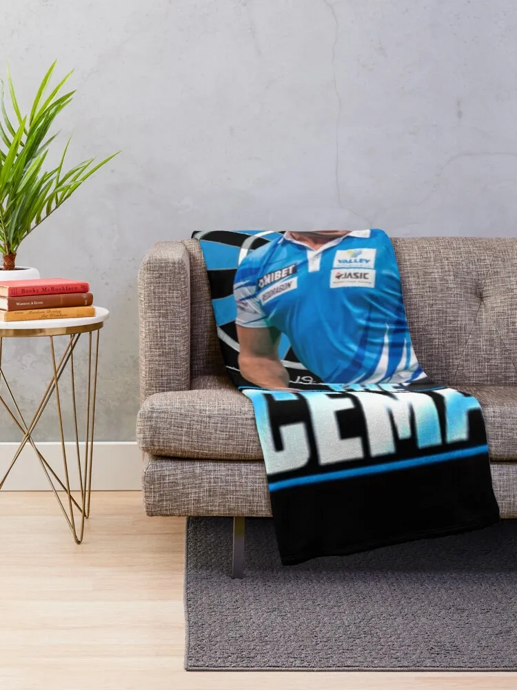 Gerwyn price Darts -Wales The Iceman Darts PDC 2022- the ice man Gerwyn price Throw Blanket