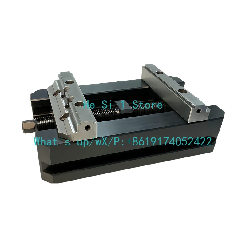 Vise combination, four or five axes round bottom vice self-centering zero-point quick change fixture