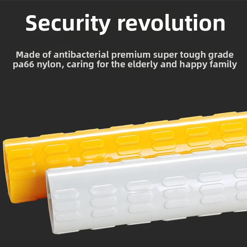 60/75 سنتيمتر المرحاض انتزاع القضبان المرحاض قضبان السلامة لكبار السن ، درابزين المعاقين مع قبضة الملمس المضادة للانزلاق للحوامل ، المعاقين