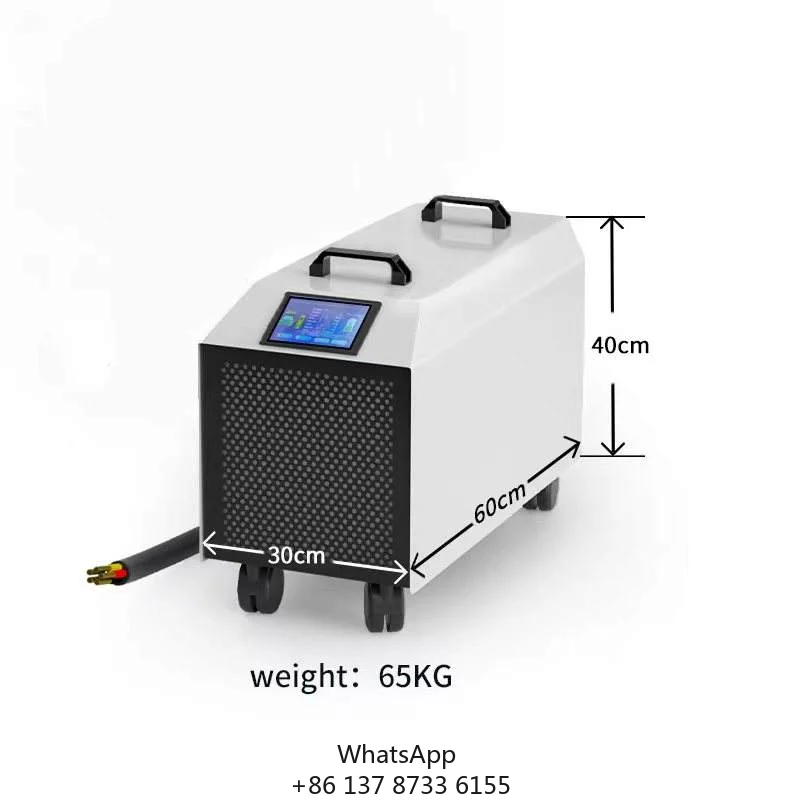 Movable DC Fast Charger CHAdeMO GBT CCS2 CCS1 NACS DC Charger 7kW 20KW 30KW 40KW IP55 Waterproof Portable EV Charging Station