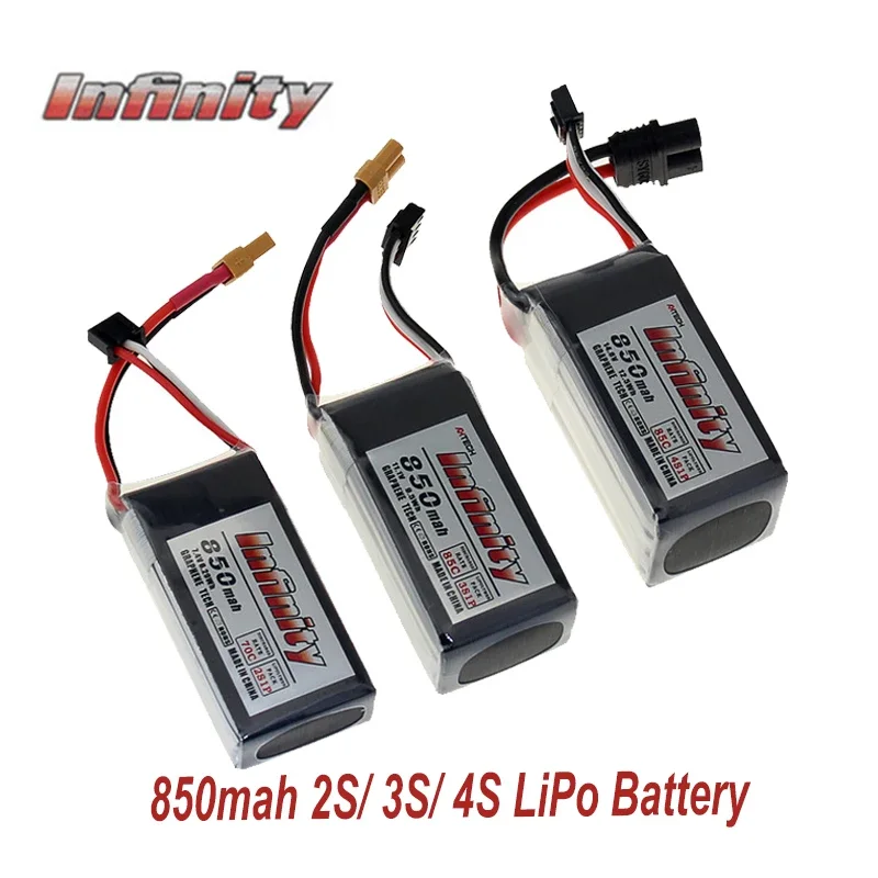 Infinity LiPo Batteries 2S 3S 4S 550mAh 650mh- 2200mAh 85C XT30 Connector SY60 XT60 Plugs for RC FPV Multicopter Drone