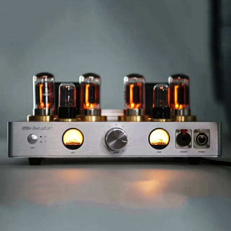 

Little Dot MK6+ Headphone Tube Amplifier 4x 6080 Tubes Full Balanced Vacuum Tubes Headphone Amp Power 2x 6H9C Tubes Pre-amp