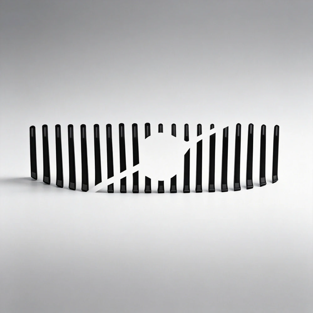 

1 Set Front Grille Black Stickers For Volvo XC60 2022 2023 2024 2025 Car Decoration Supplies