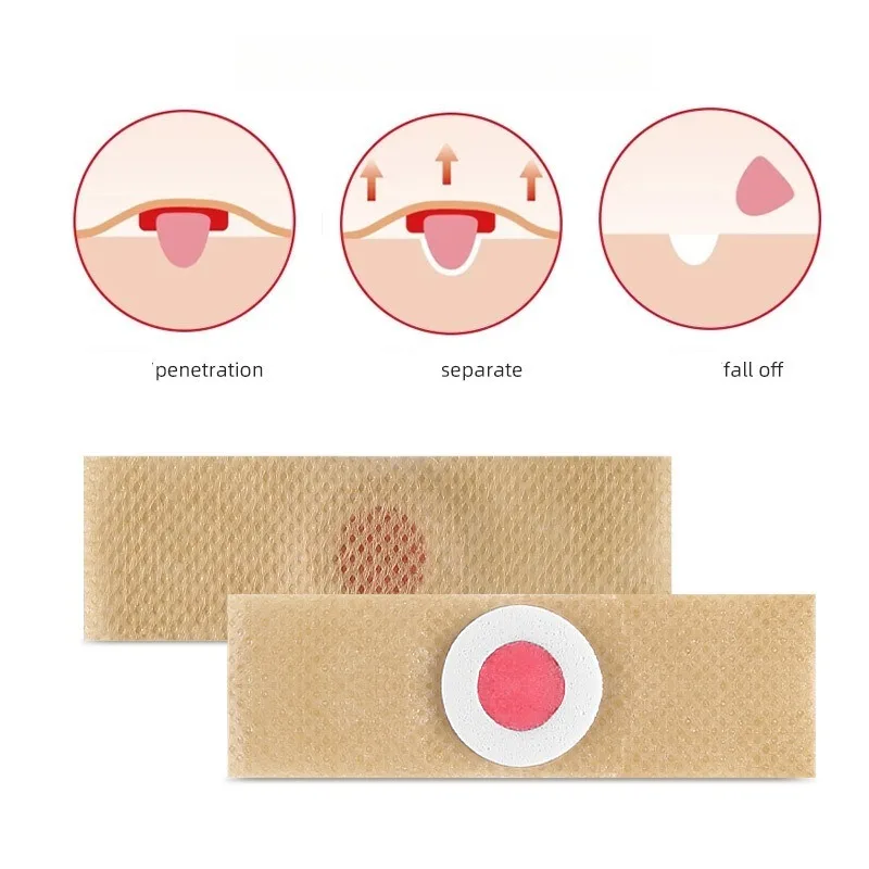 24 Pcs Foot Care Corn Pads Softening Plasters for Hard Skin Callus Removal Adhesive Stickers for Heel Toe Daily Use