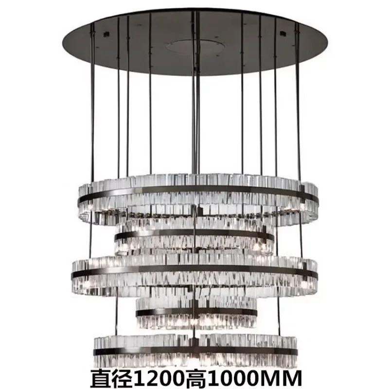 2025 Custom Postmodern Luxury Hotel Lobby Art Creativity  Gender Designer  Sales Department  Model Room Project  Chandelier
