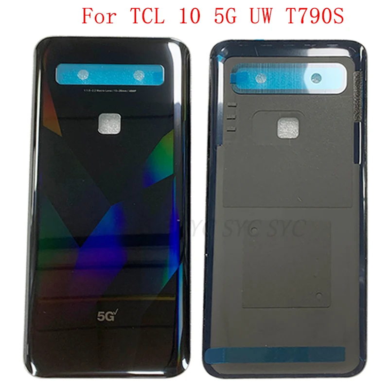 

Battery Cover Rear Door Housing For TCL 10 5G UW T790S Back Cover with Logo Repair Parts