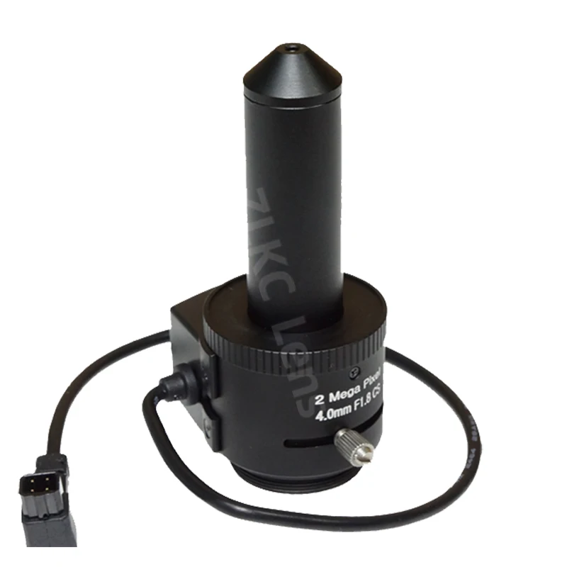 ZLKC HD объектив с отверстием 4 мм 1/3 дюйма CS Mount линза для камеры видения 2,0 мегапикселя Авто Iris Industrial оптическая фотокамера 2 МП