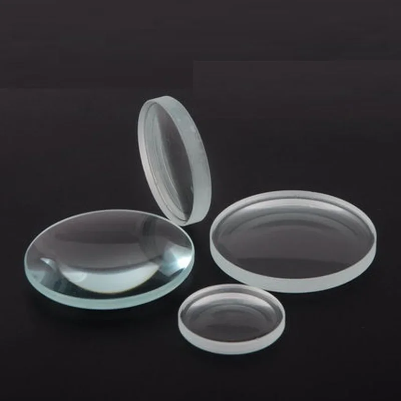 2PCS 30-100mm Optische Glas Brennweite-100mm Doppel Konkaven Objektiv DIY Teleskop Biconcave Objektiv meniskus Lentes