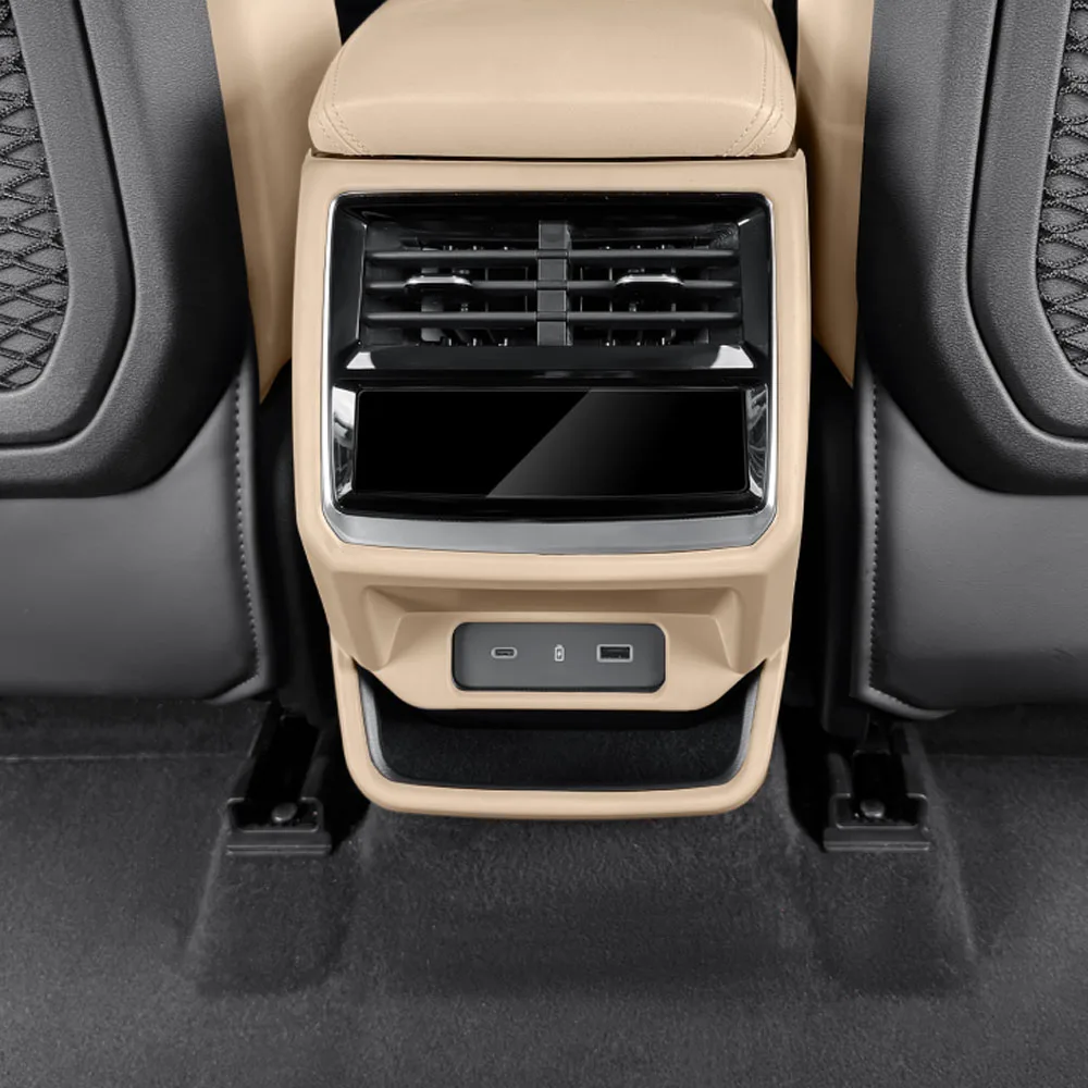 

For Geely Monjaro KX11 Manjaro Rear Exhaust Vent Anti Kick Panel Interior Modification Product Anti Scratch And Wear-resistant