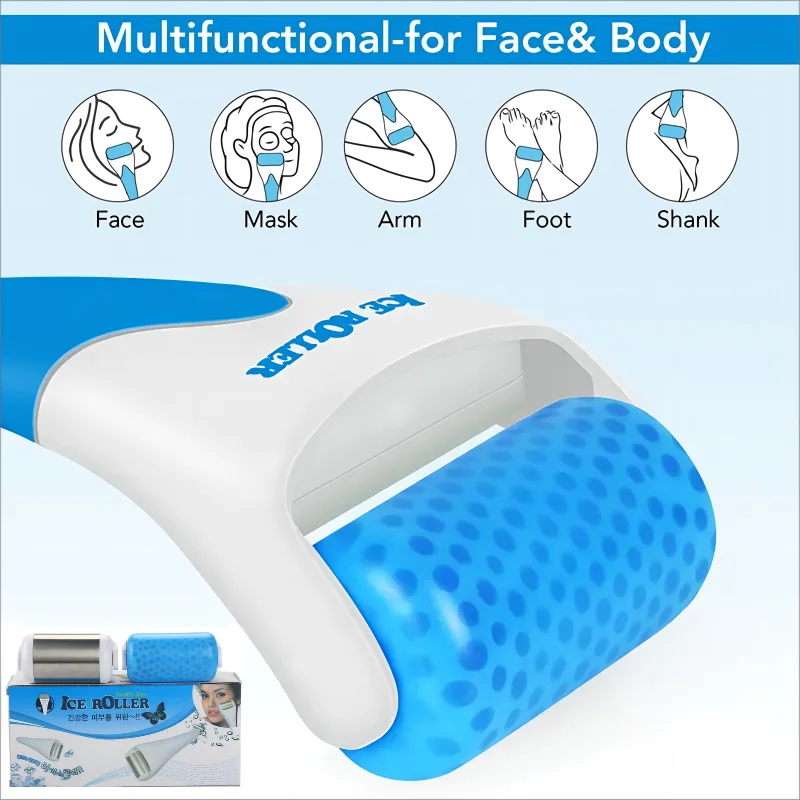 

Face Roller whole body Ice Roller Massager Skin Lifting Tool Face Anti-wrinkles Relief Body Migraine Blood Ice Roller Skin Tool