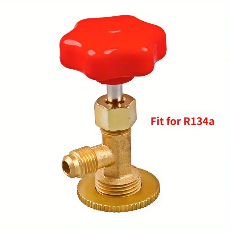 

R134a Refrigerant Gas Recharging Kit Car Air Conditioner Gas Refill Refrigeration Tool R134a Can Opener Hose Kit