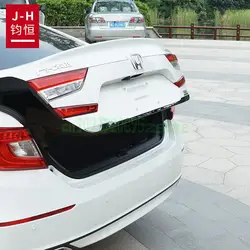 For  Honda Accord 2018 2019 2020 2021 2022 Rear Boot Door Trunk Cover Trim Tailgate Garnish Molding Strip Car Accessories