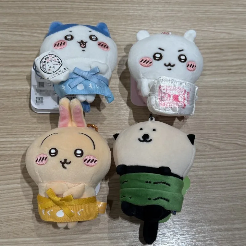 Jiyi Usagi Hachiware Fushimi Inari Shrine - Nuevo Llavero de Peluche Kawaii con Personaje Japonés, Juguete de Peluche, Colgante para Bolso, Regalo