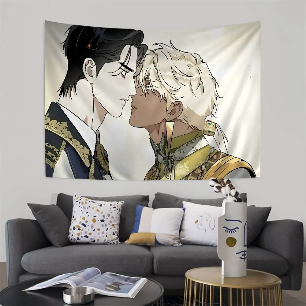 Brothers without a tomorrow bl Anime Anime Tapestry Hanging Tarot Hippie Wall Rugs Dorm Home Decor