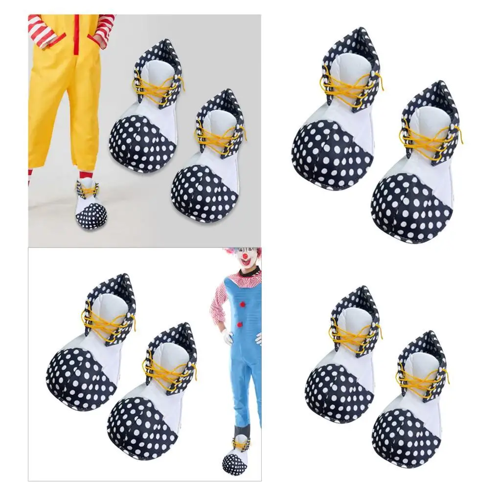 أحذية الهالوين التنكرية للمهرج، دعائم تنكرية لمستلزمات الحفلات التنكرية