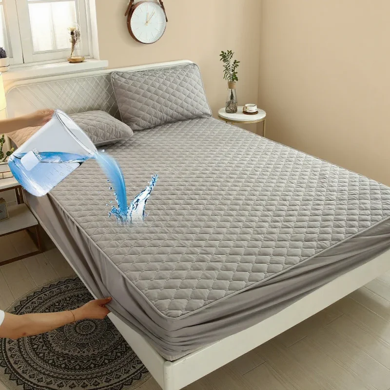 1pc All inclusive soft mattress cover  customized anti mite and waterproof mattress cover for twin beds  without pillowcase