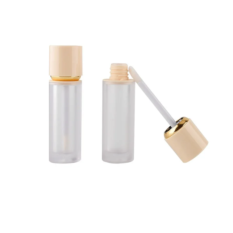 100Pcs Empty 5ml Lip Gloss Containers Refillable Lip Gloss Bottles Frosted Lip Balm Tubes  for DIY Beauty Makeup Sample