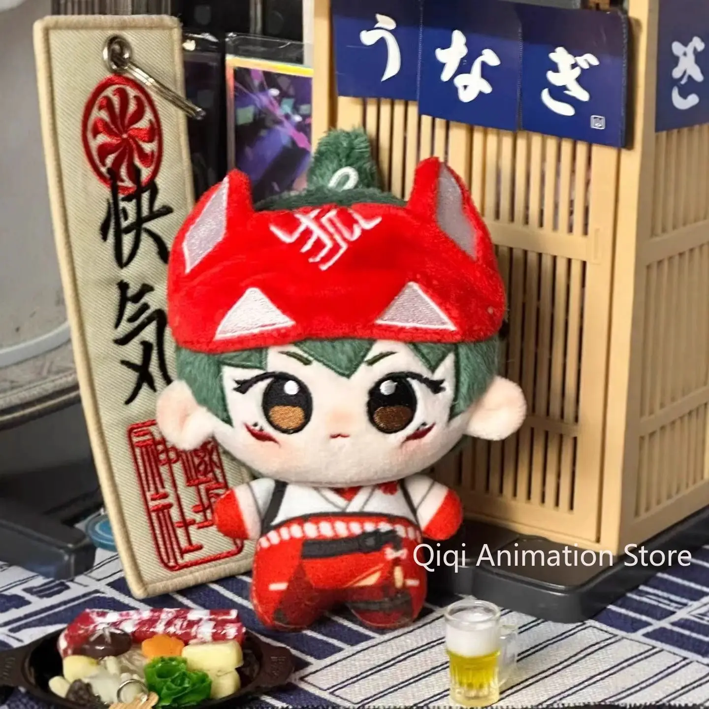 2026 جديد 10 سنتيمتر Overwatch كيريكو أفخم تأثيري أنيمي بلوشي ظهره المفاتيح قلادة الاطفال هدية الكريسماس