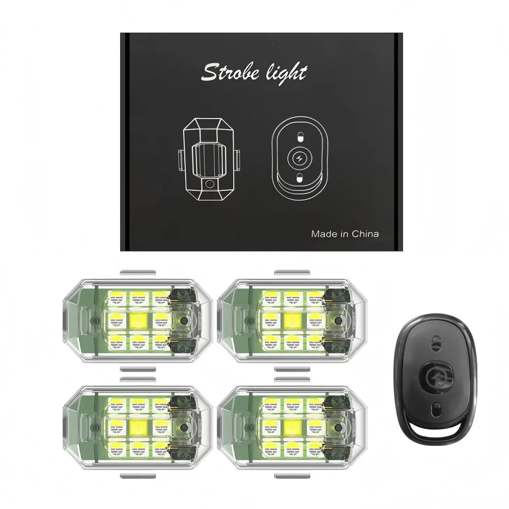 Drone Strobe Light - 2PCS/4PCS Wireless LED Drone Strobe Light