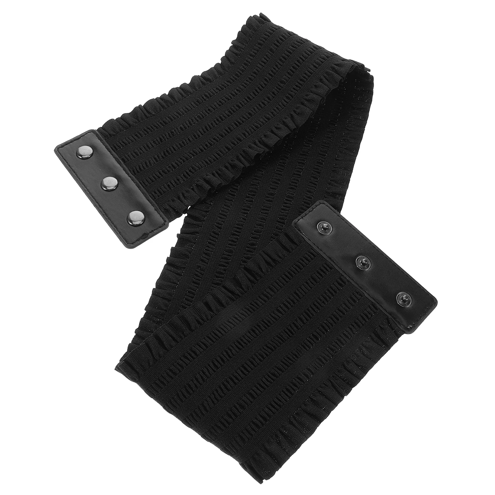 

Elastic Wide Waist Corset Belt for Women Fake Cinch Delicate Dress Belt Stretchy Vintage Girdle