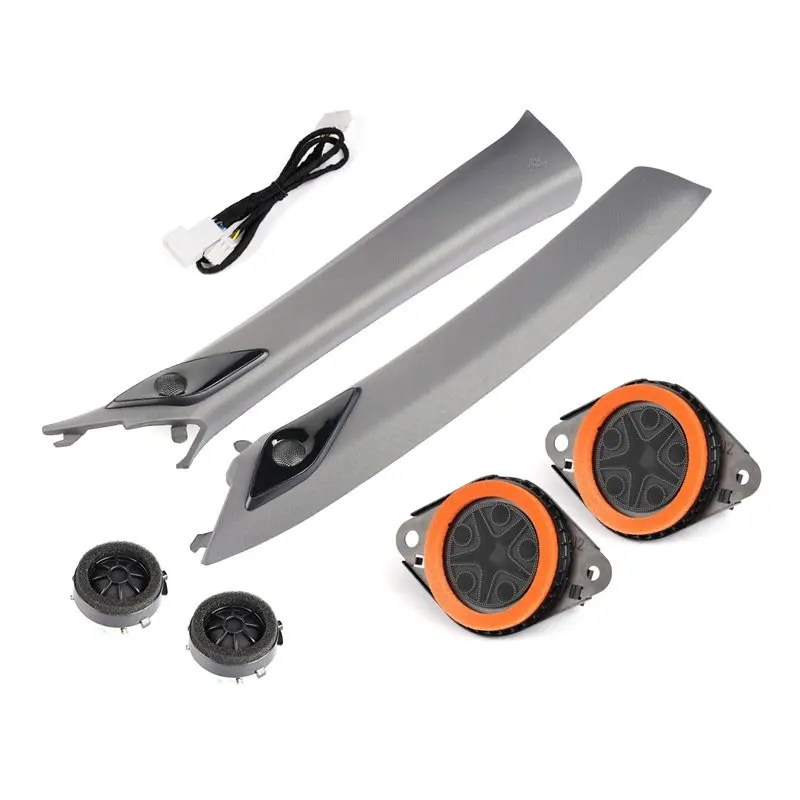 Car A-pillar mid-tweeter surround speaker audio modification upgrade midtweeter 3D surround speaker For Toyota Avalon