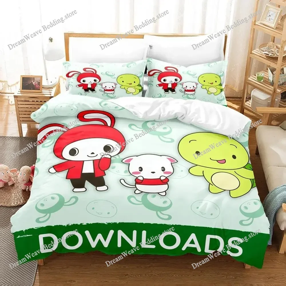 

New Maizen Sisters Bedding Set Single Twin Full Queen King Size Bed Set Adult Kid Bedroom Duvet Cover Sets Anime Bed Sheet Set96