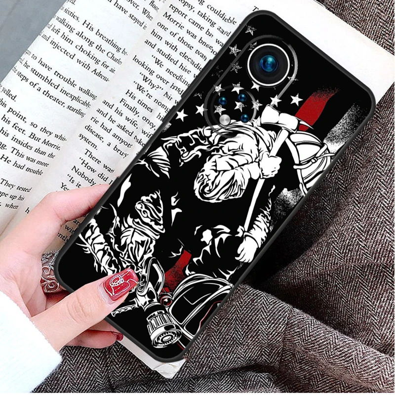 حافظة رجال الإطفاء Heroes لهاتف Honor Magic 7 5 6 Pro V5 Honor X8b X8a X9b X9c X9a X7a 50 70 90 200 400 Lite Cover