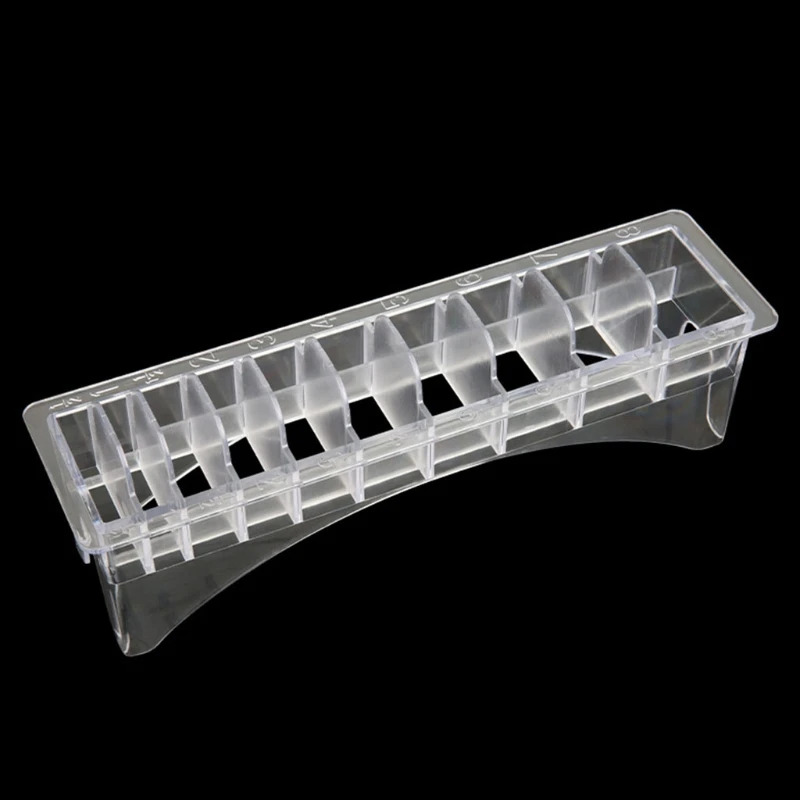 Rangement peigne limite pour support boîtier, boîte Base à 8 grilles pour peigne à cheveux universel Stora