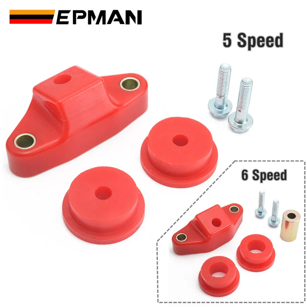 EPMAN Front & Rear Shifter Stabilizer Bushing Kit (5 / 6 Speed ) For Subaru Impreza WRX BRZ Forester Legacy For Toyota FR-S GT86