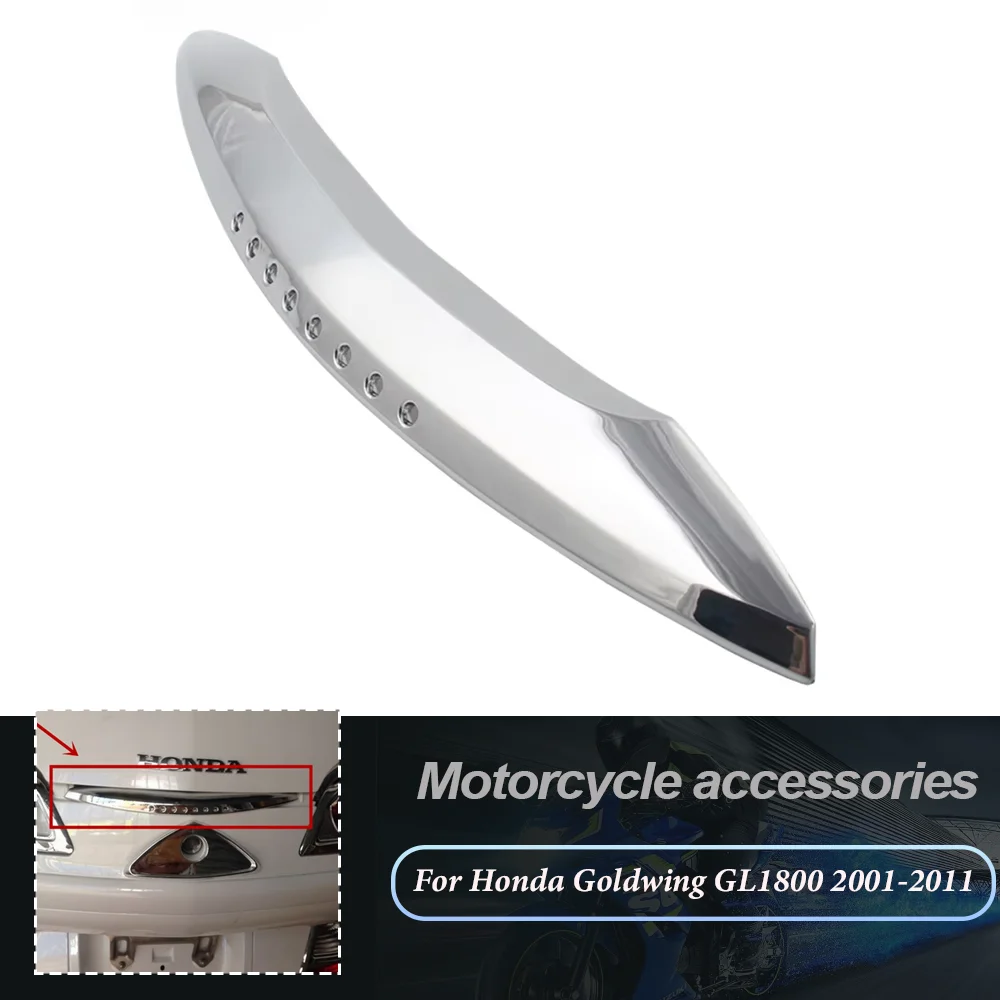 

Хромированная накладка на ручку багажника мотоцикла, аксессуар, часть золотого крыла, высокое качество для HONDA GL1800 GL1800 2001-2011