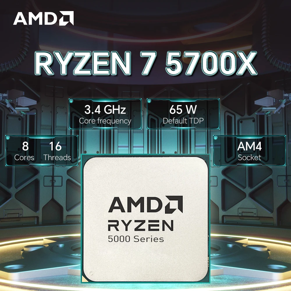 Amd Ryzen 7 5700X 3…