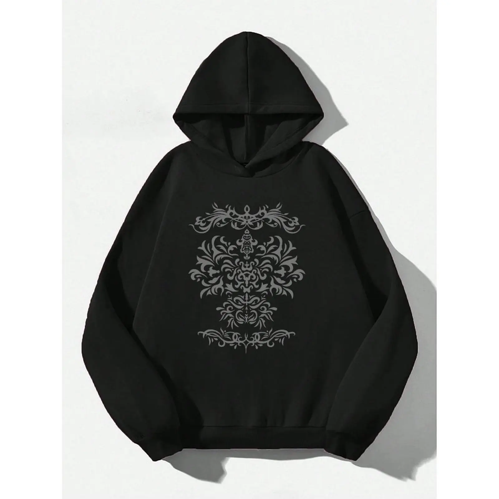 Comfortable Fabric Hoodies Winter Casual Clothing Club Apparel Polyester Material Print Design Casual Winter Sweater