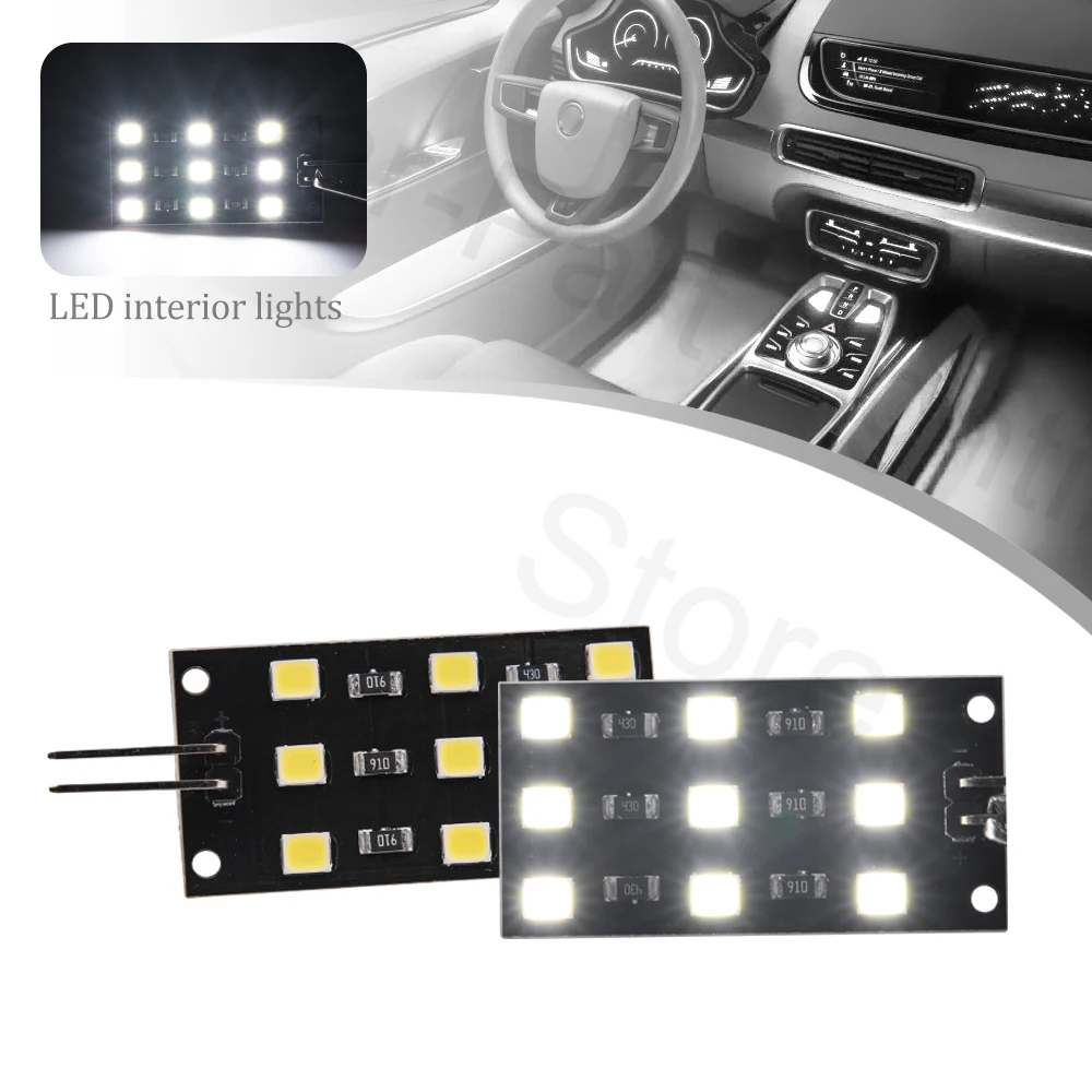 2 Chiếc Cho Ghế Leon Ibiza 2020 2021 Toledo 2019 LED Ngăn Thân Cây Footwell Đèn Nội Thất Khởi Động Trong Nhà Đèn #4E0947415