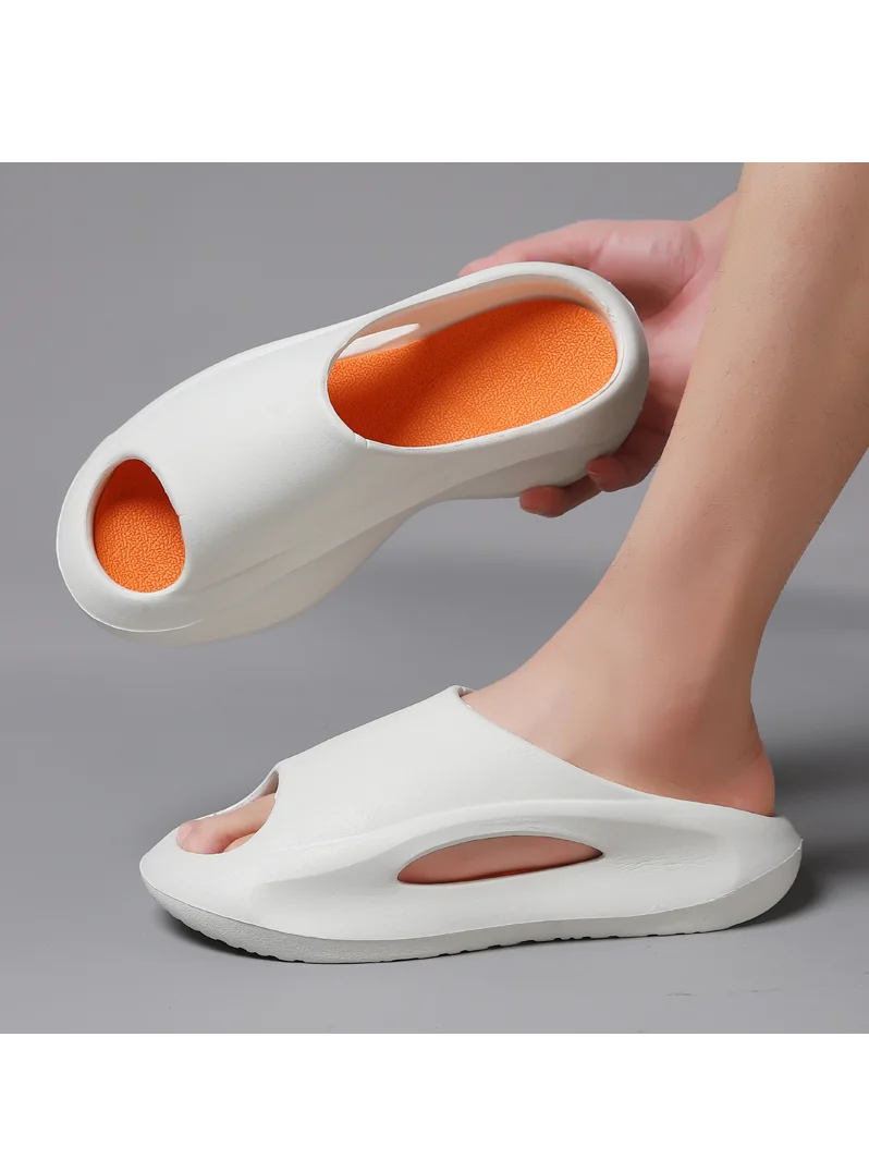 

Тапочки EVA Thi Bot, домашние противоскользящие дезодоранты, легкие уличные носимые мужские тапочки, модные сандалии на плоском каблуке