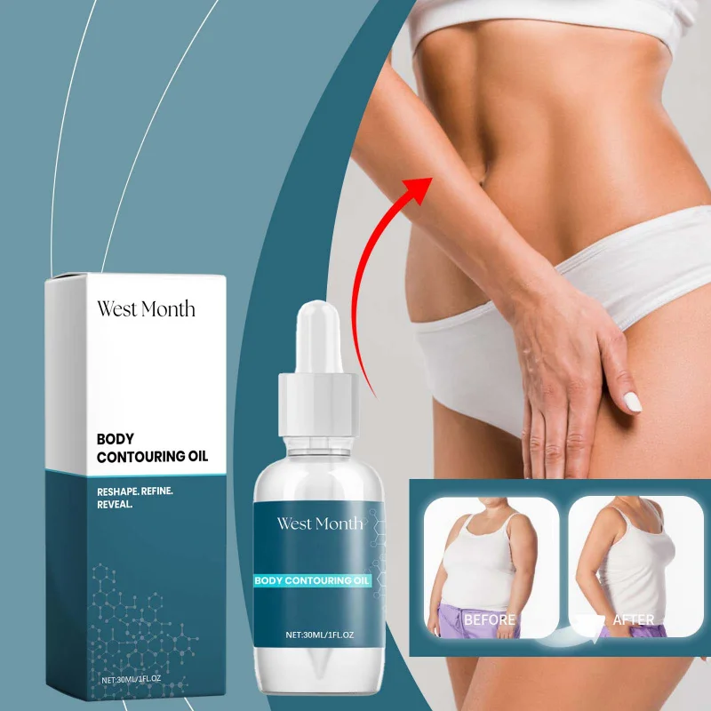 

Увлажняющий массажный масло для тела, укрепляющий увлажняющий крем для гладкой кожи, легкая нежирная формула для талии, рук, бедер