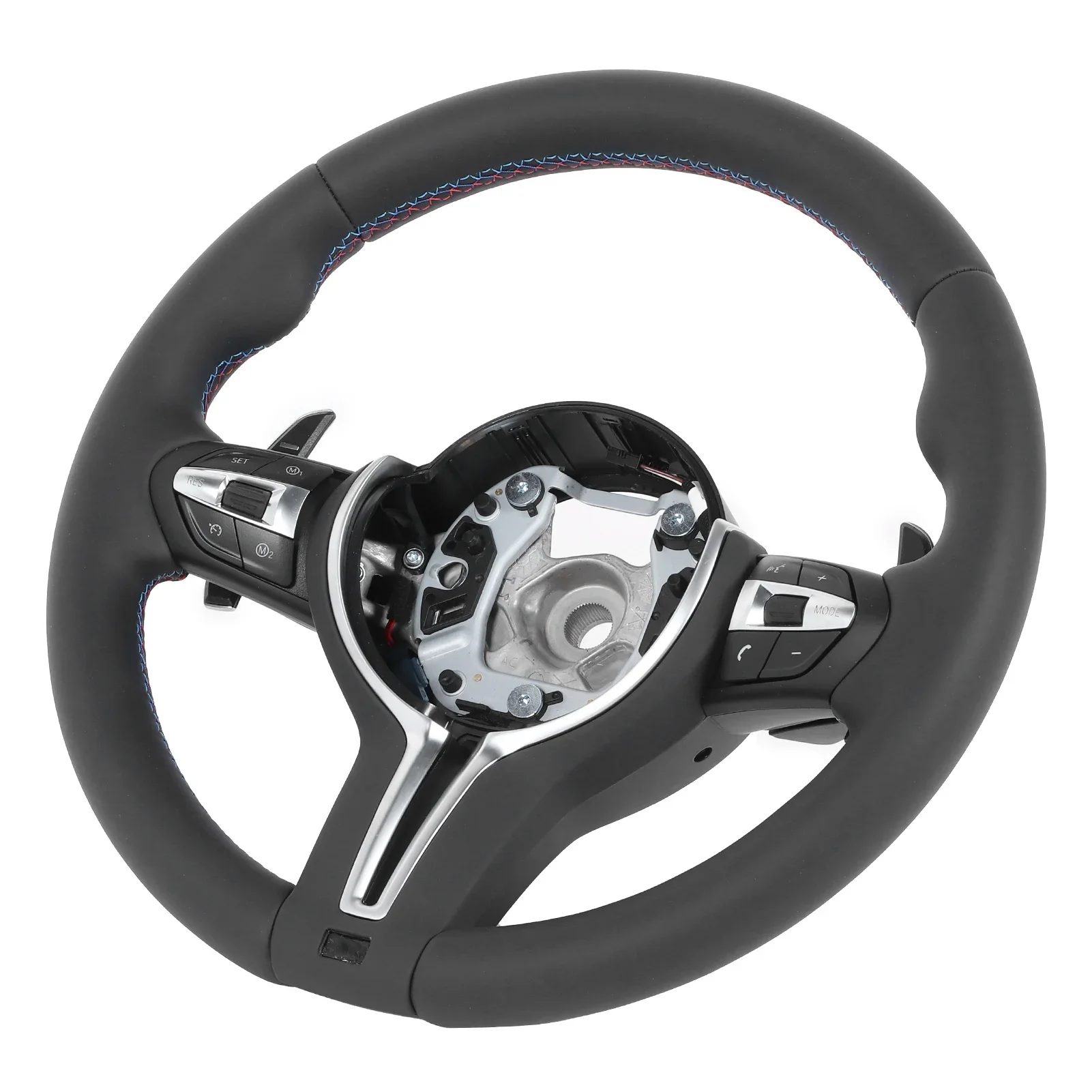 Upgrade for F80 M3 Style Steering Wheel with Paddle Shifters Fits for 3 Series E90 E92 E93 2006‑2013