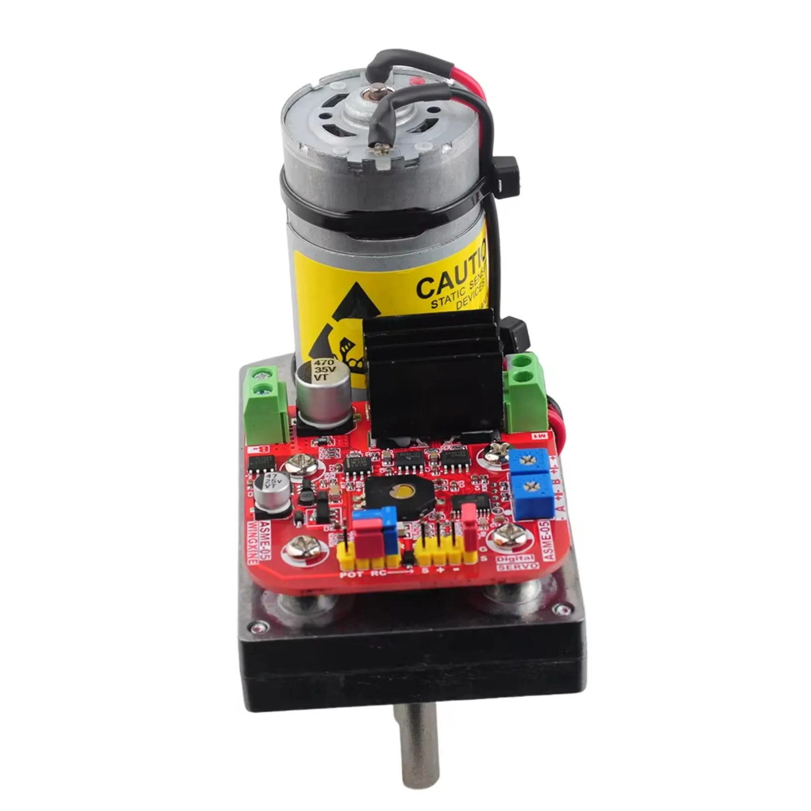 ASME-05B 380 كجم. سم محرك سيرفو معدني عزم دوران عالي للتحكم في ذراع الروبوت الصناعي/الصمام