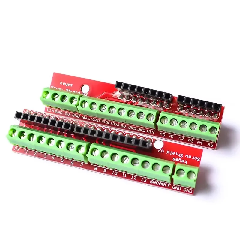 

Screw Shield V2 Terminal Expansion Board Dual Matching Suitable for Arduino UNO-R3 Expansion