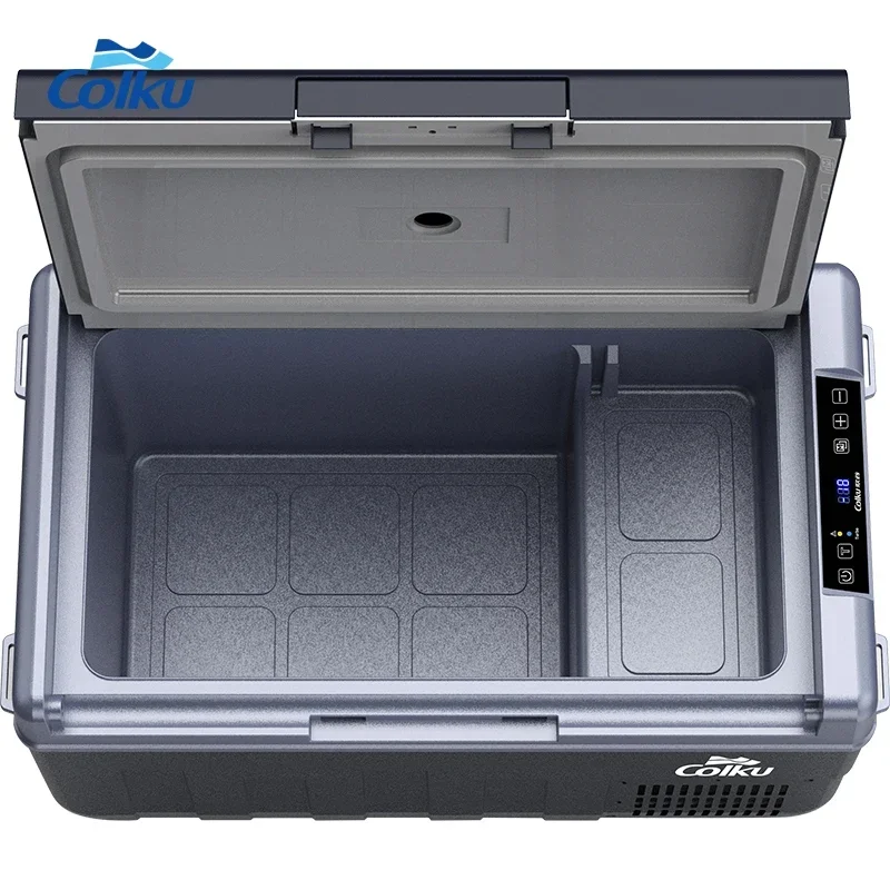 Outdoor Camping Fast Cooling Truck Refrigerator Portable Car Fridge With Compressor
